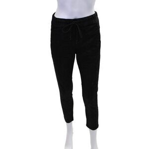 Flog Womens Spandex Textured Skinny Leg Animal Printed Pants Black Size EUR 25